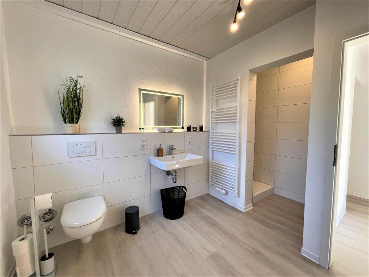 Appartamento Traumaussicht Kamin Balkon Burgblick 65 Zoll Tv Netflix Sky Joyn Lindenplatz Bullay Esterno foto